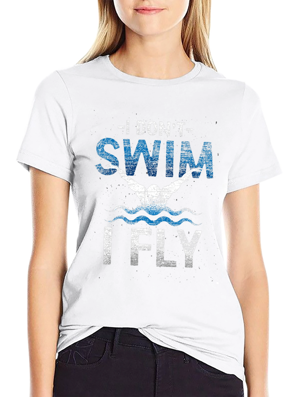 I Dont Swim I Fly Mens T-Shirt