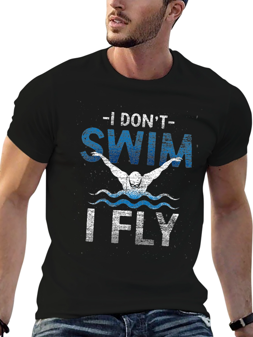 I Dont Swim I Fly Mens T-Shirt