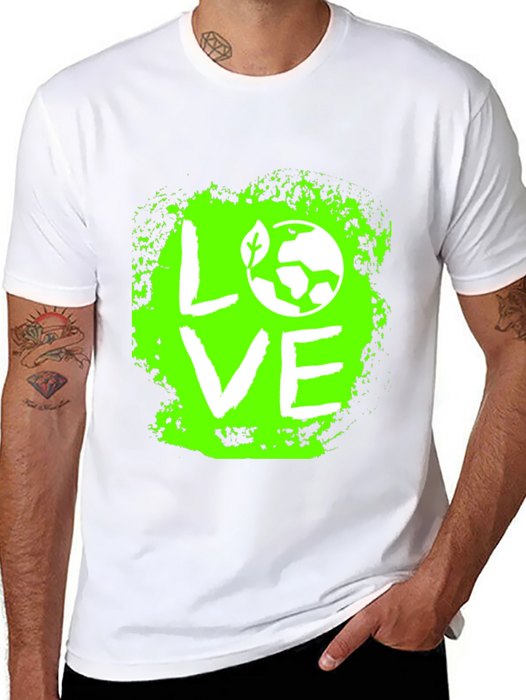 Love the Earth Graphic Tee - Eco-Friendly Design