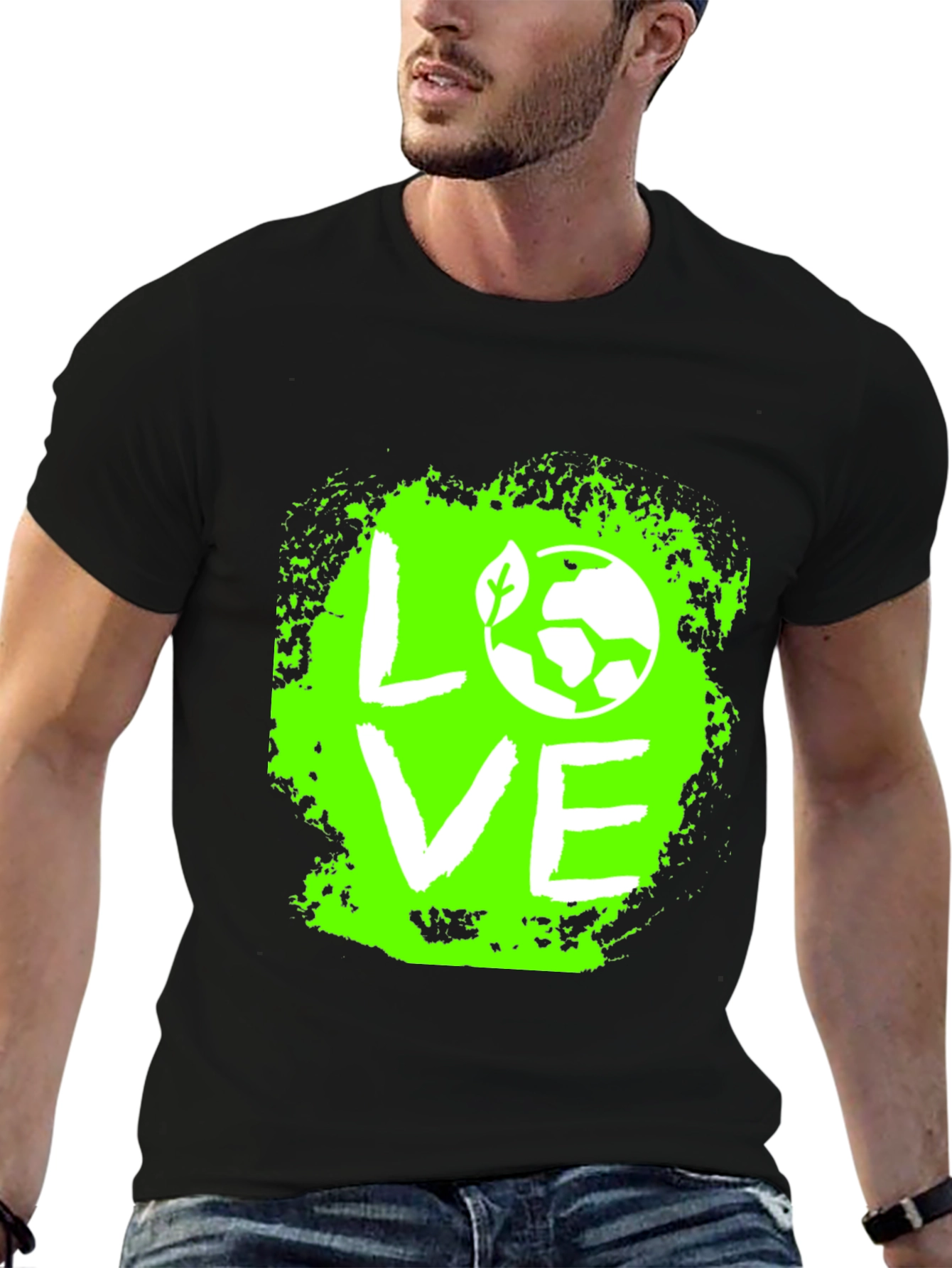 Love the Earth Graphic Tee - Eco-Friendly Design
