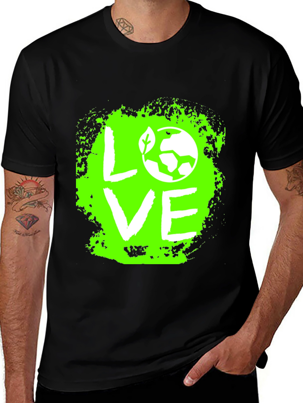 Love the Earth Graphic Tee - Eco-Friendly Design