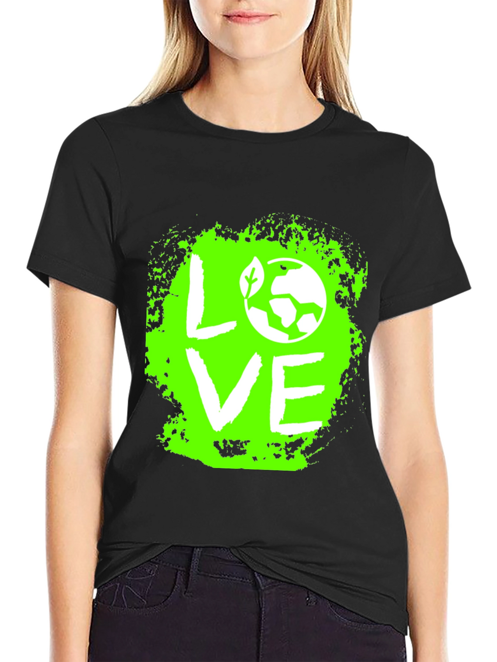 Love the Earth Graphic Tee - Eco-Friendly Design