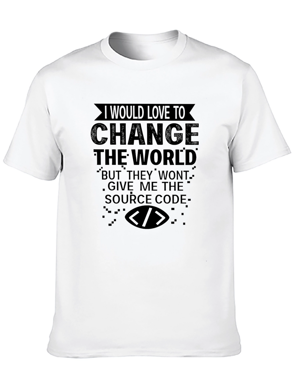 Change The World Source Code T-Shirt