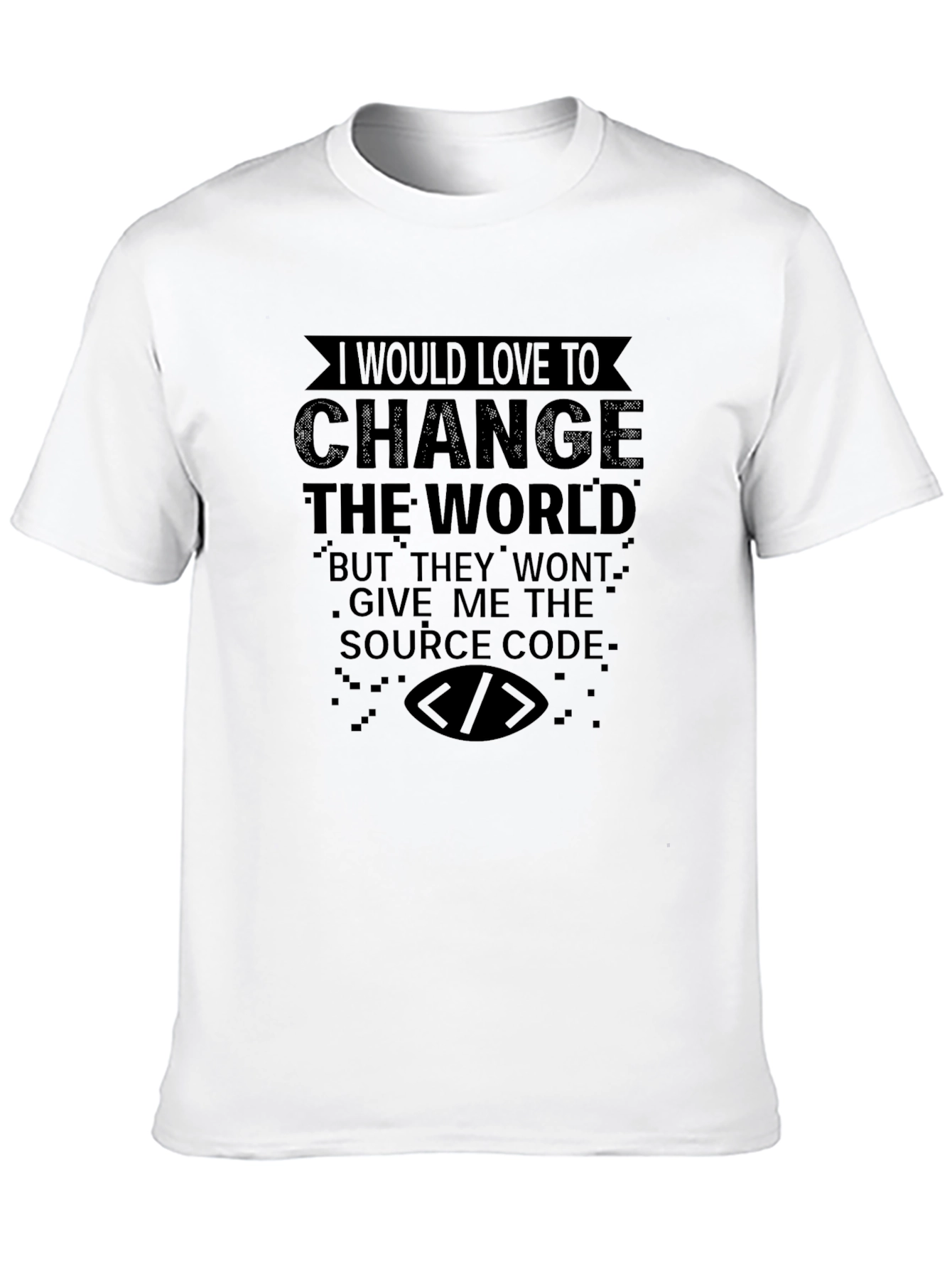 Change The World Source Code T-Shirt