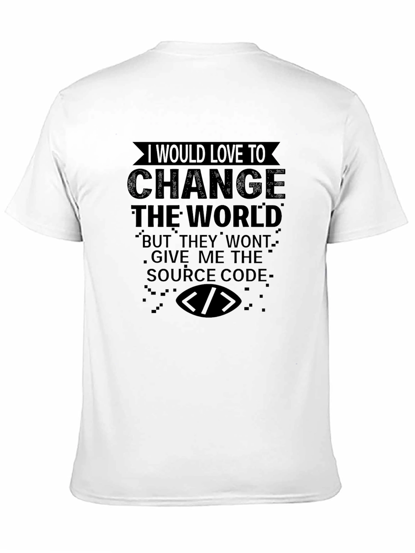 Change The World Source Code T-Shirt