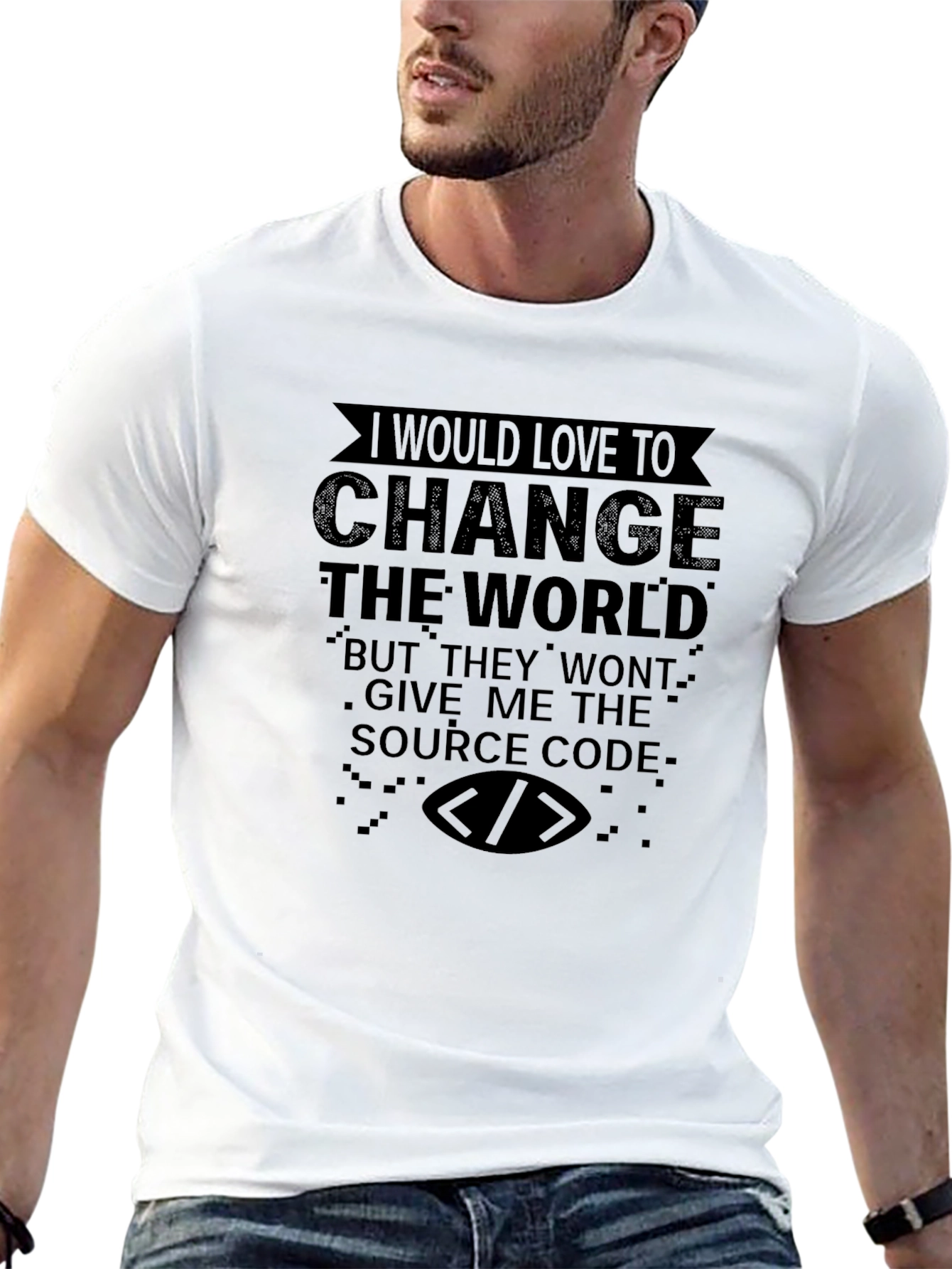 Change The World Source Code T-Shirt
