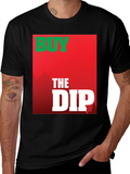 Buy the Dip Graphic Tee - Black Cotton T-Shirt