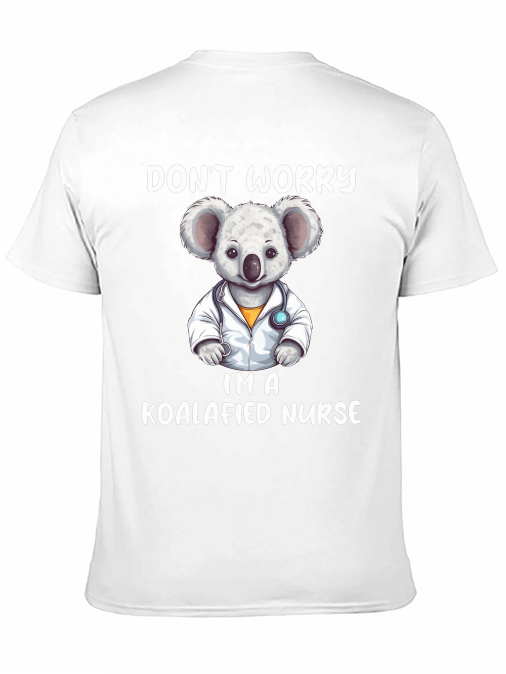 Koalafied Nurse Graphic Tee - Cute Koala Design
