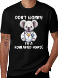 Koalafied Nurse Graphic Tee - Cute Koala Design