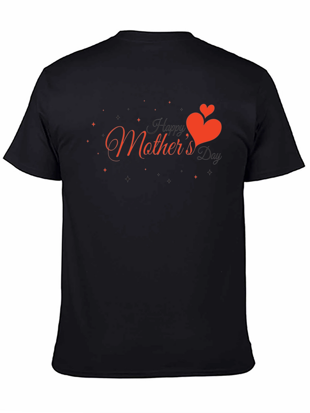 Happy Mothers Day T-Shirt - Heart Design