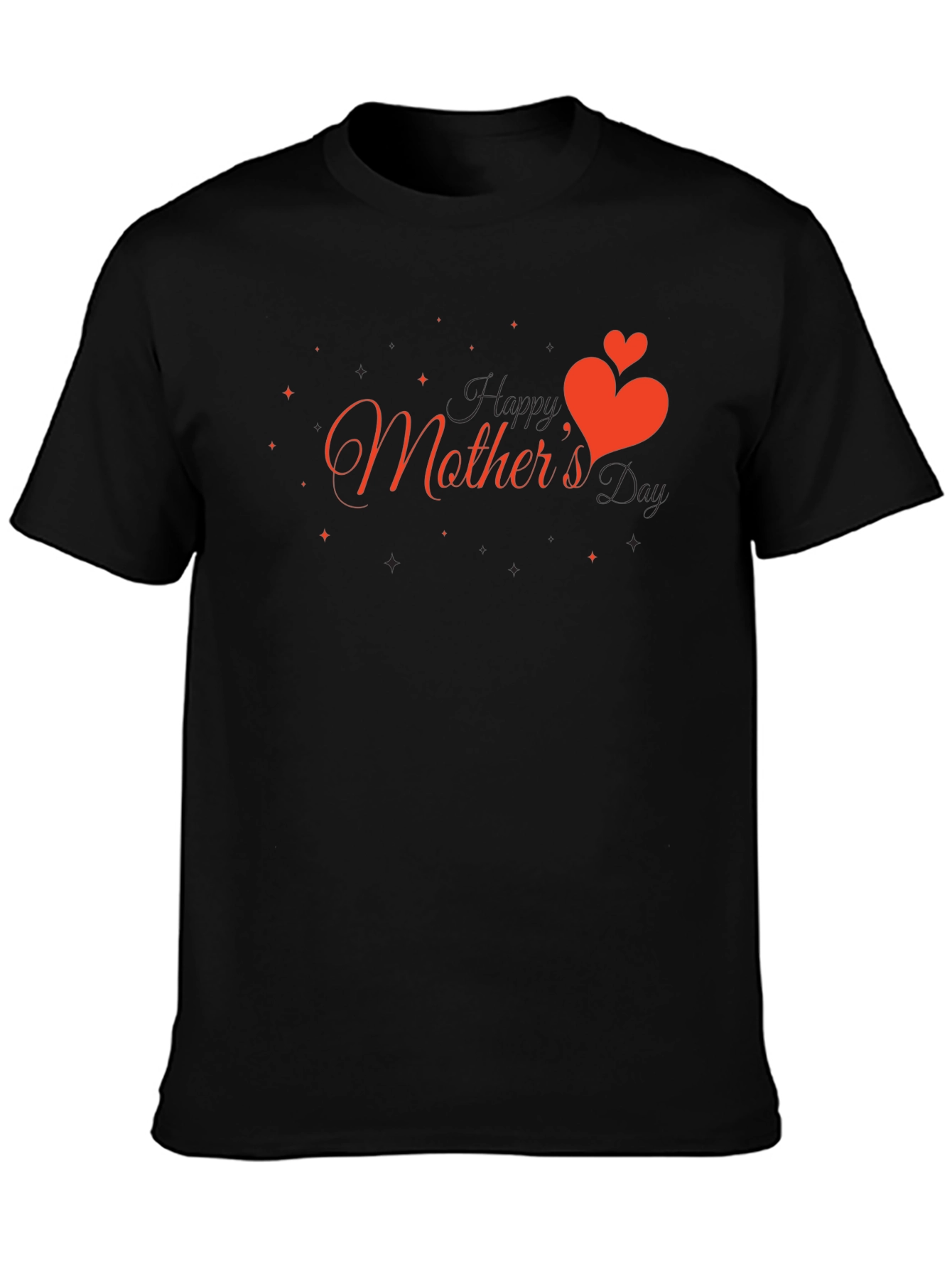 Happy Mothers Day T-Shirt - Heart Design