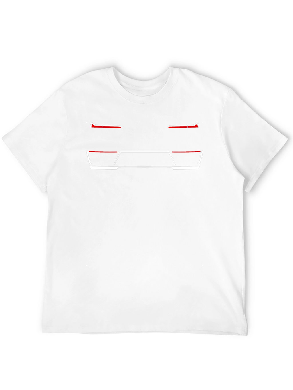Sleek Car Silhouette Graphic Tee - Modern Automotive Style