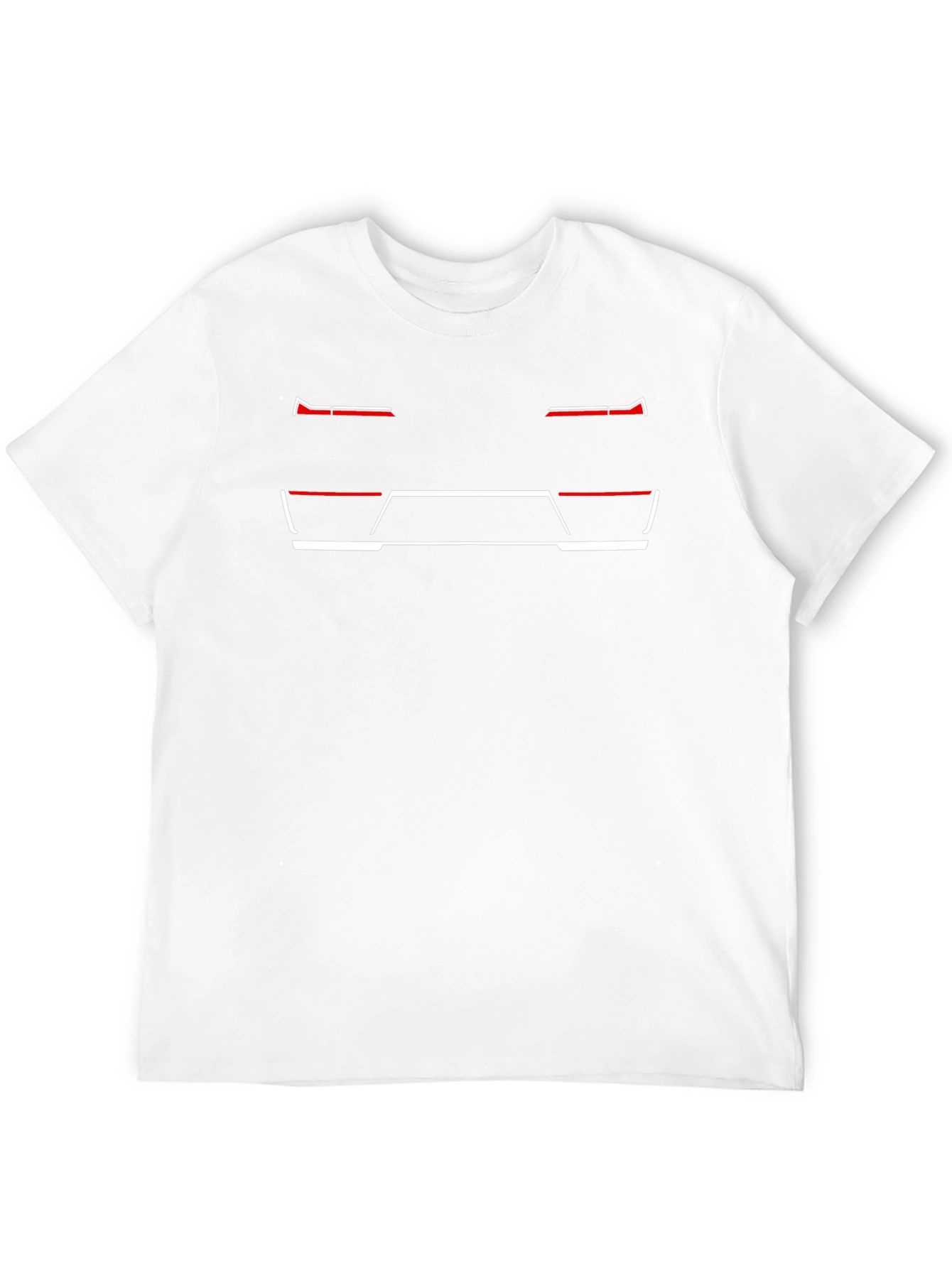 Sleek Car Silhouette Graphic Tee - Modern Automotive Style