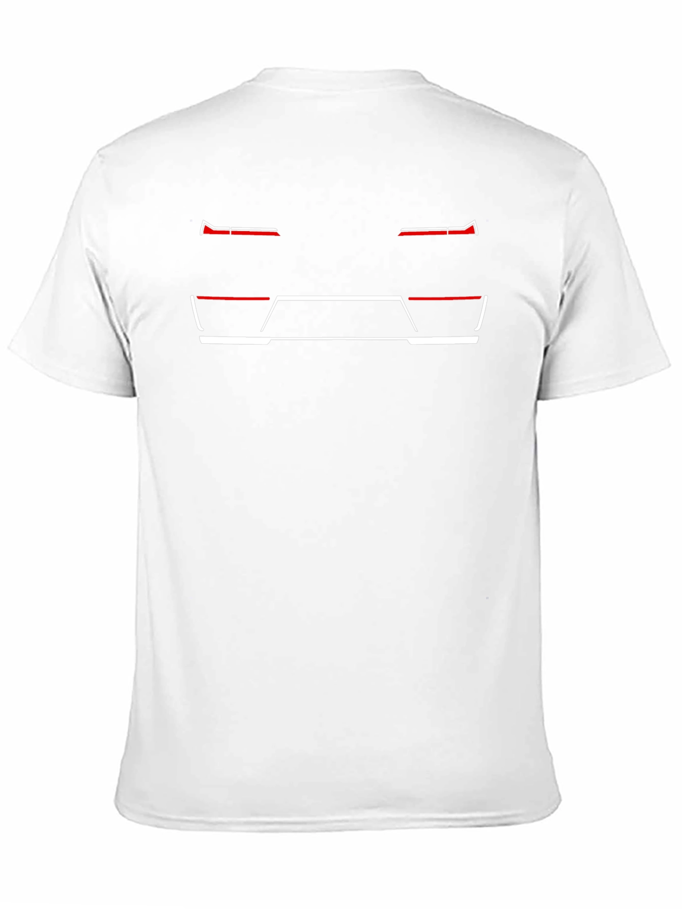 Sleek Car Silhouette Graphic Tee - Modern Automotive Style