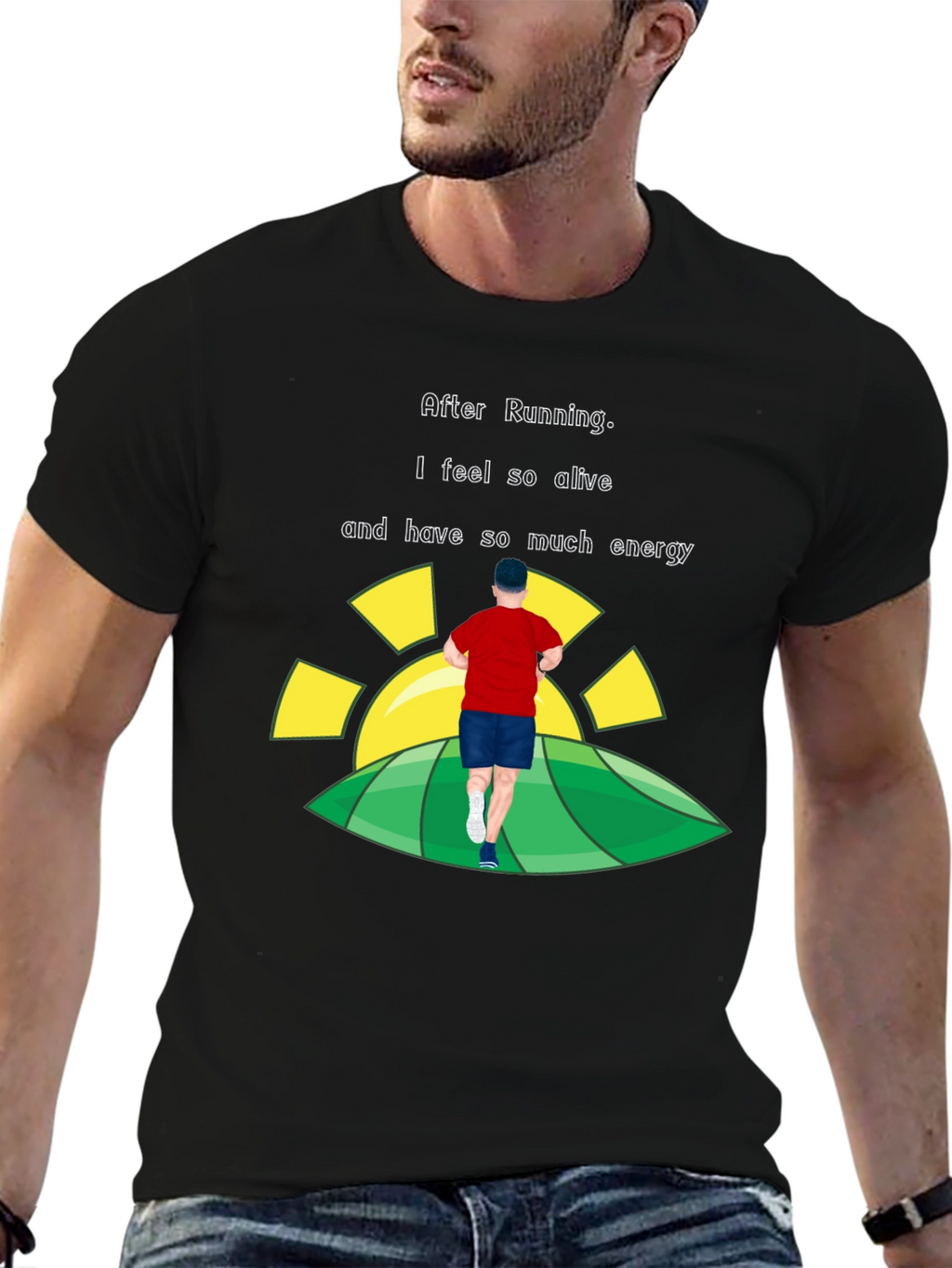 After Running Tee: Alive & Energetic