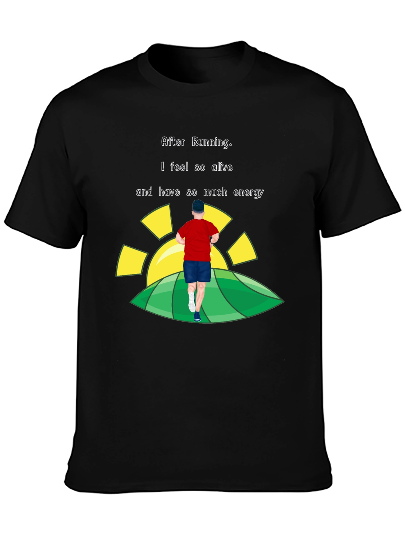 After Running Tee: Alive & Energetic