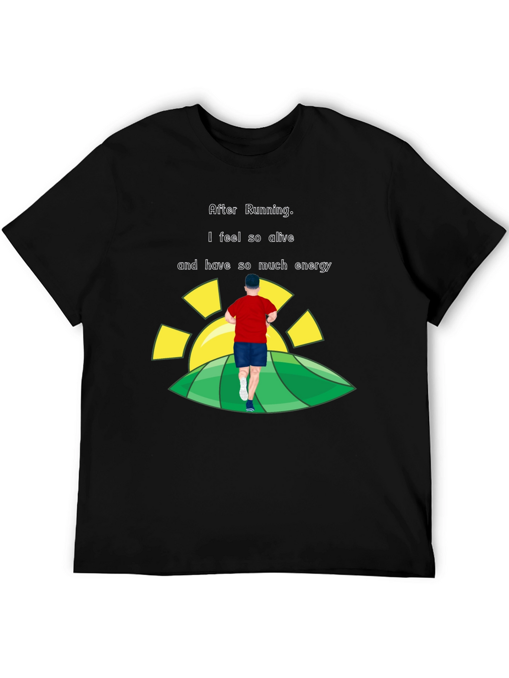 After Running Tee: Alive & Energetic