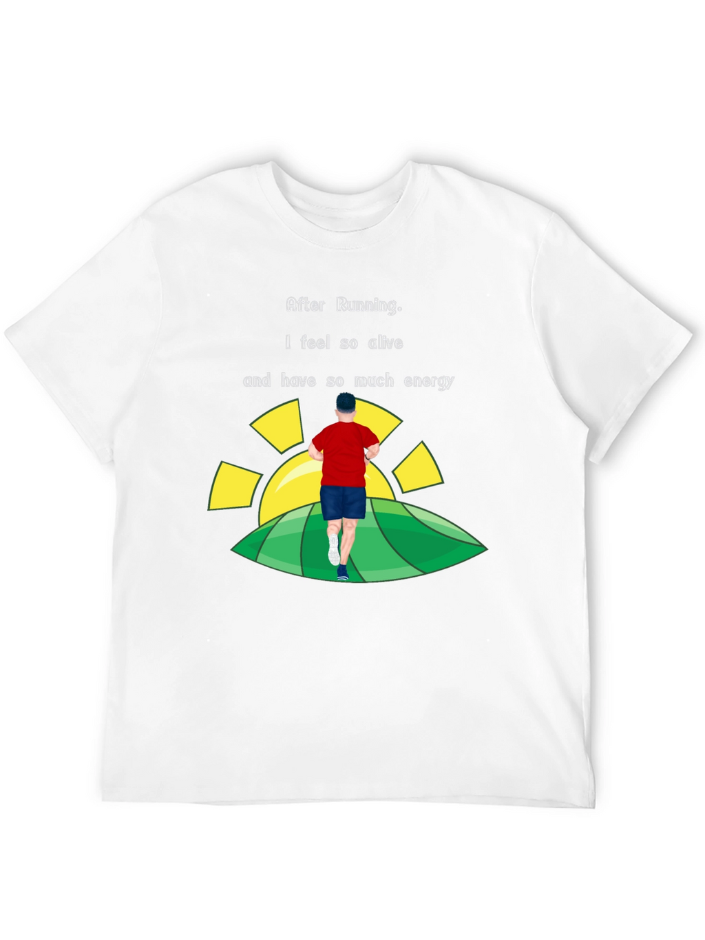 After Running Tee: Alive & Energetic