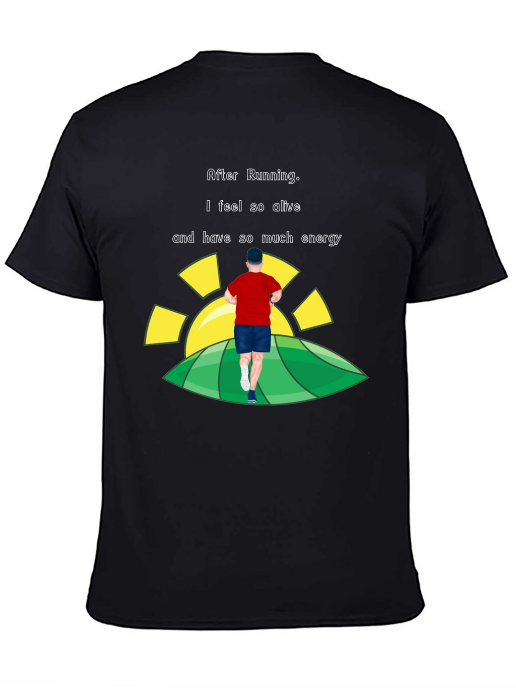 After Running Tee: Alive & Energetic