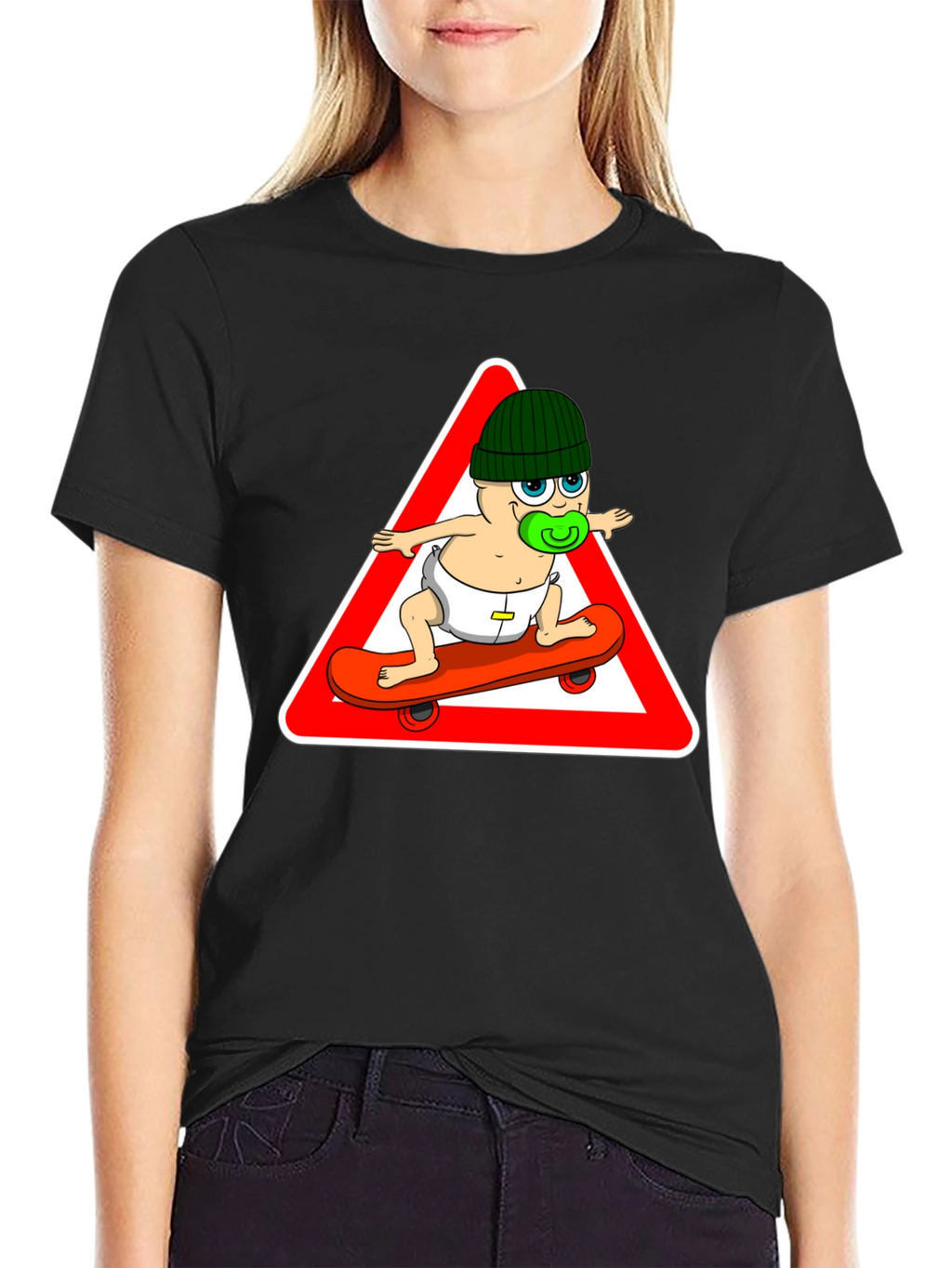 Baby Skateboarder Graphic Tee