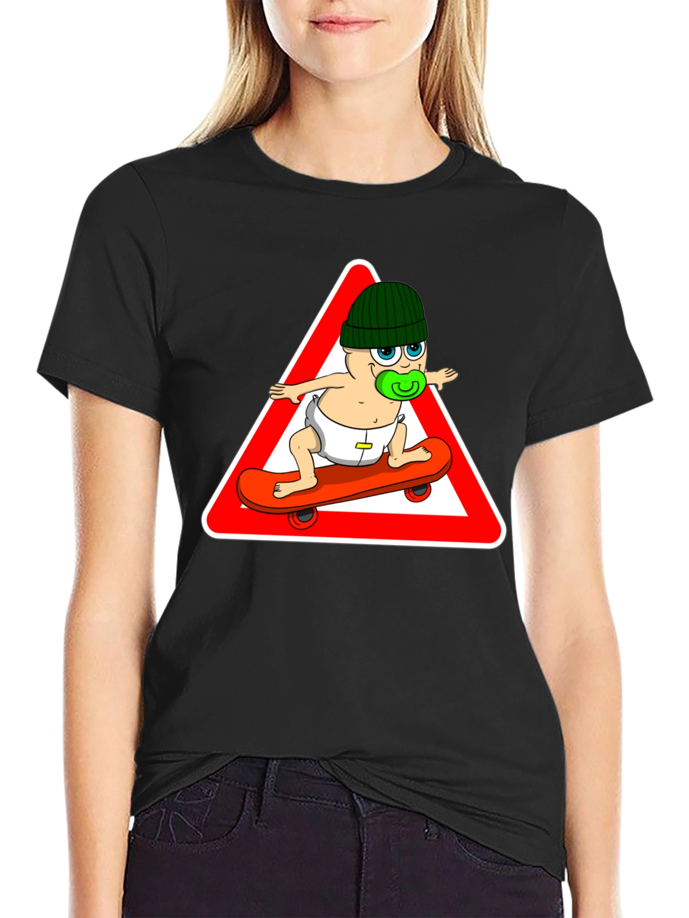 Baby Skateboarder Graphic Tee