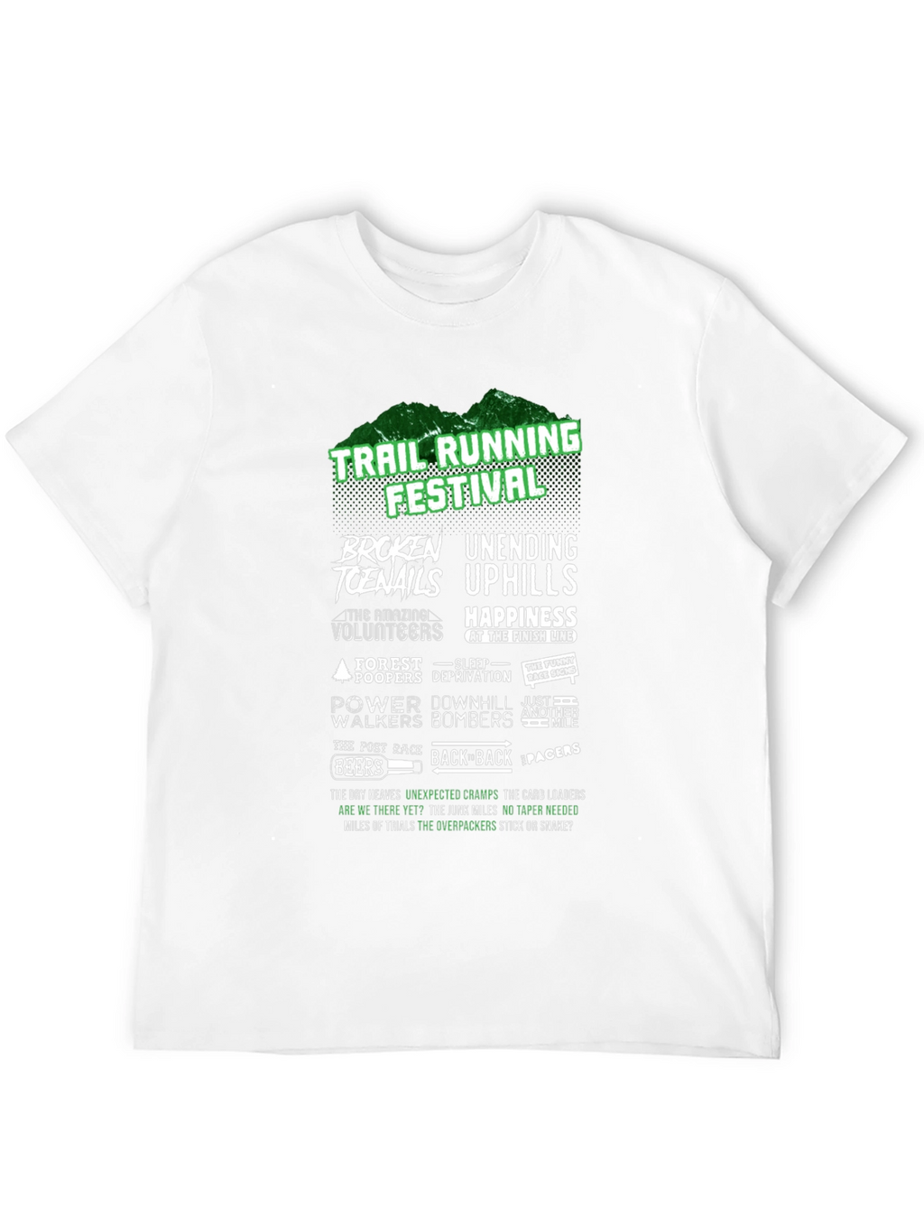 Trail Running Festival Graphic Tee
