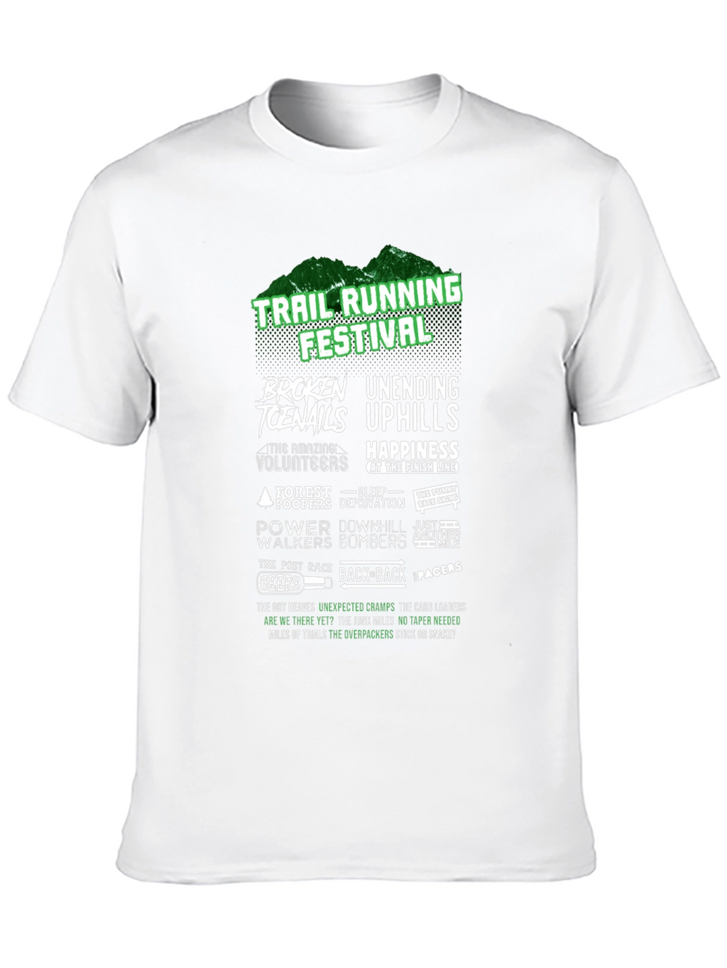 Trail Running Festival Graphic Tee