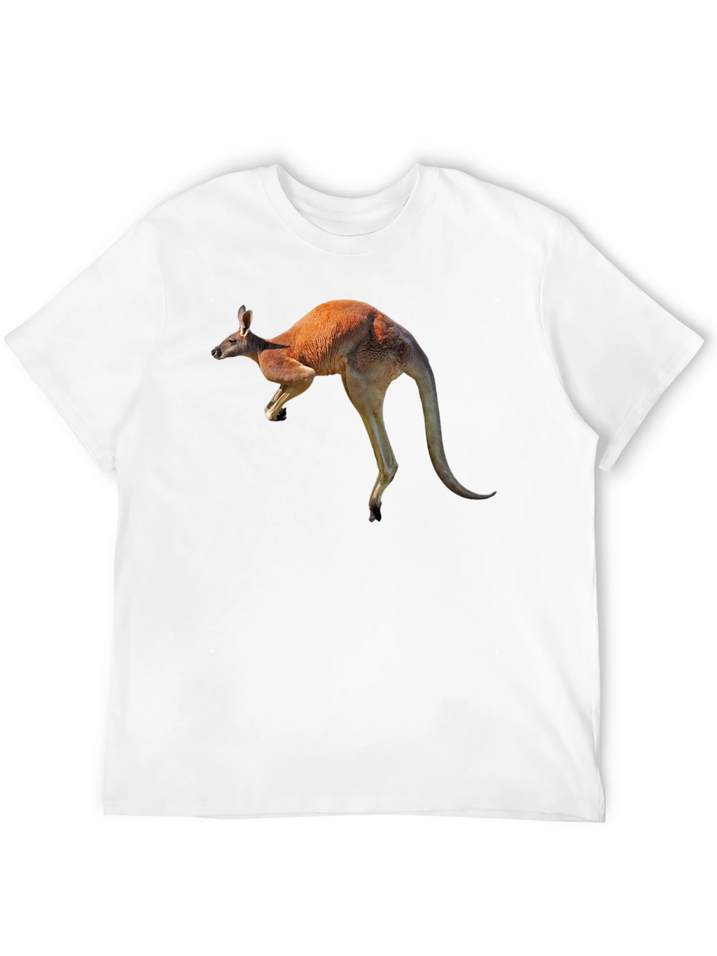 Kangaroo Graphic Tee - Black