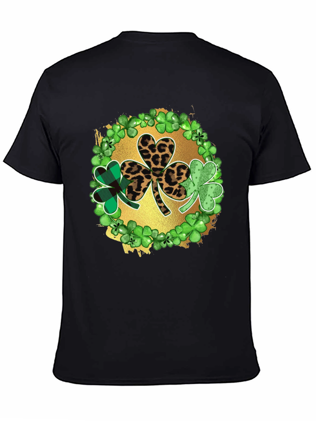 St. Patricks Day Shamrock Graphic T-Shirt
