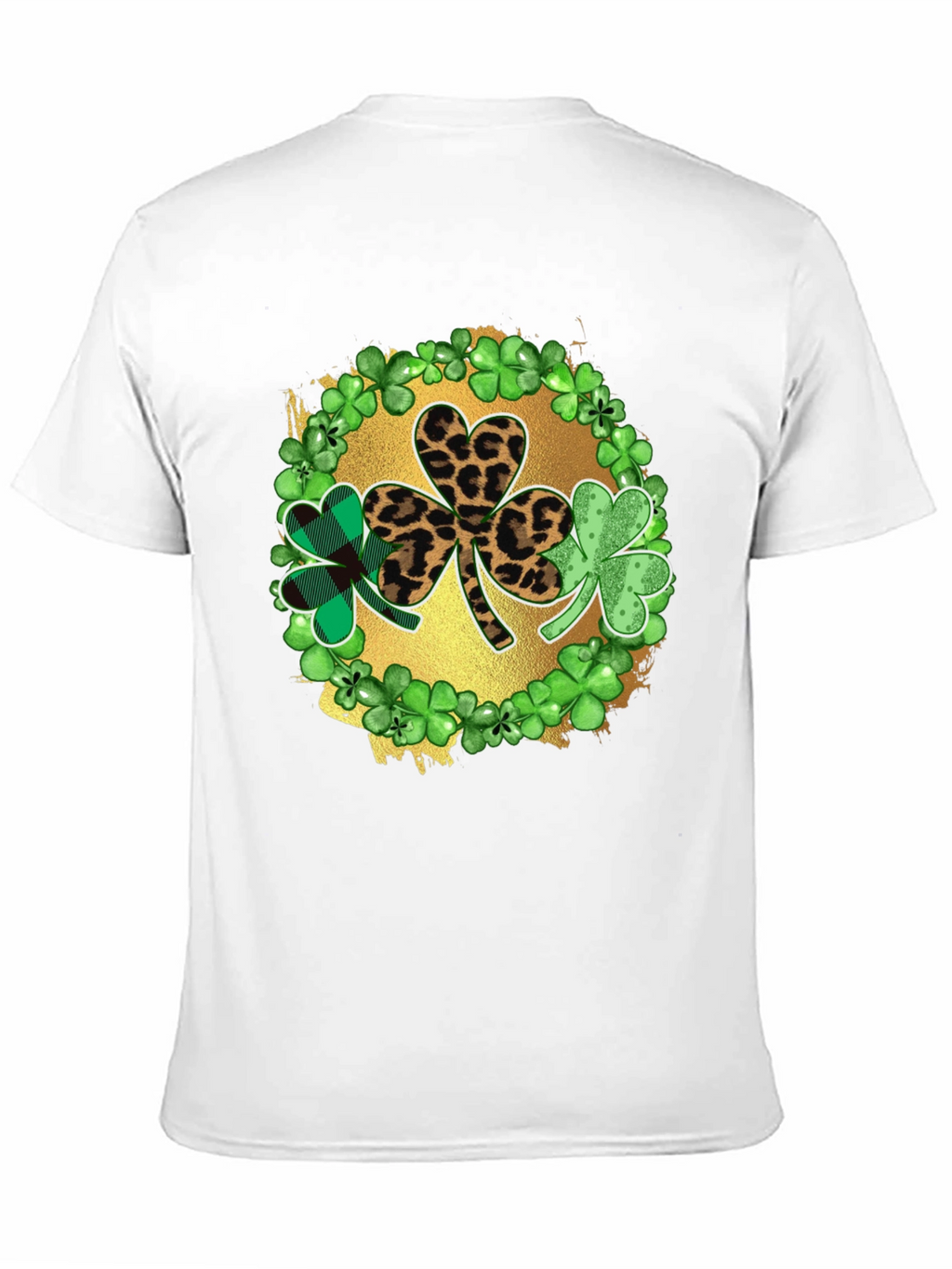 St. Patricks Day Shamrock Graphic T-Shirt