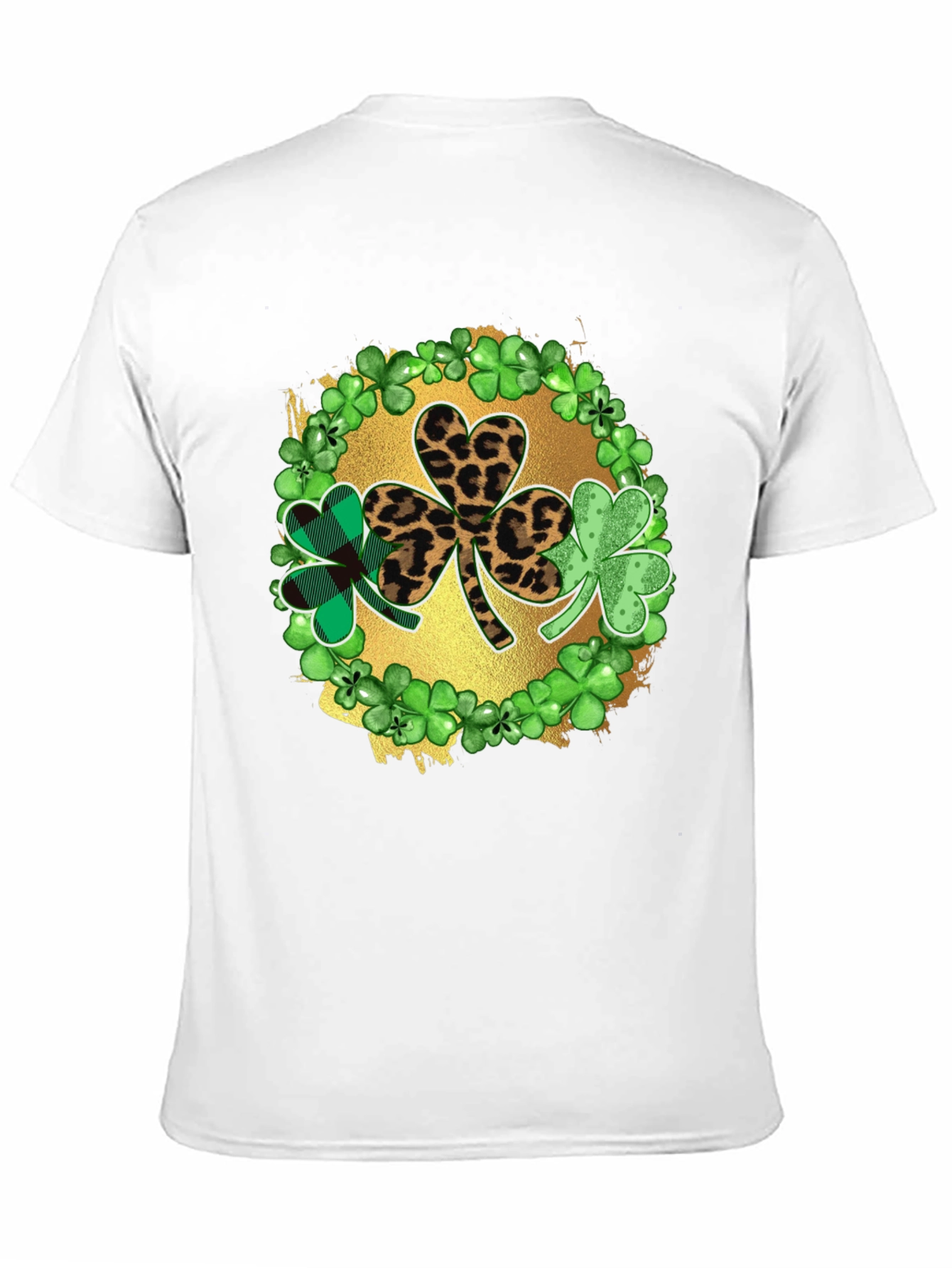 St. Patricks Day Shamrock Graphic T-Shirt