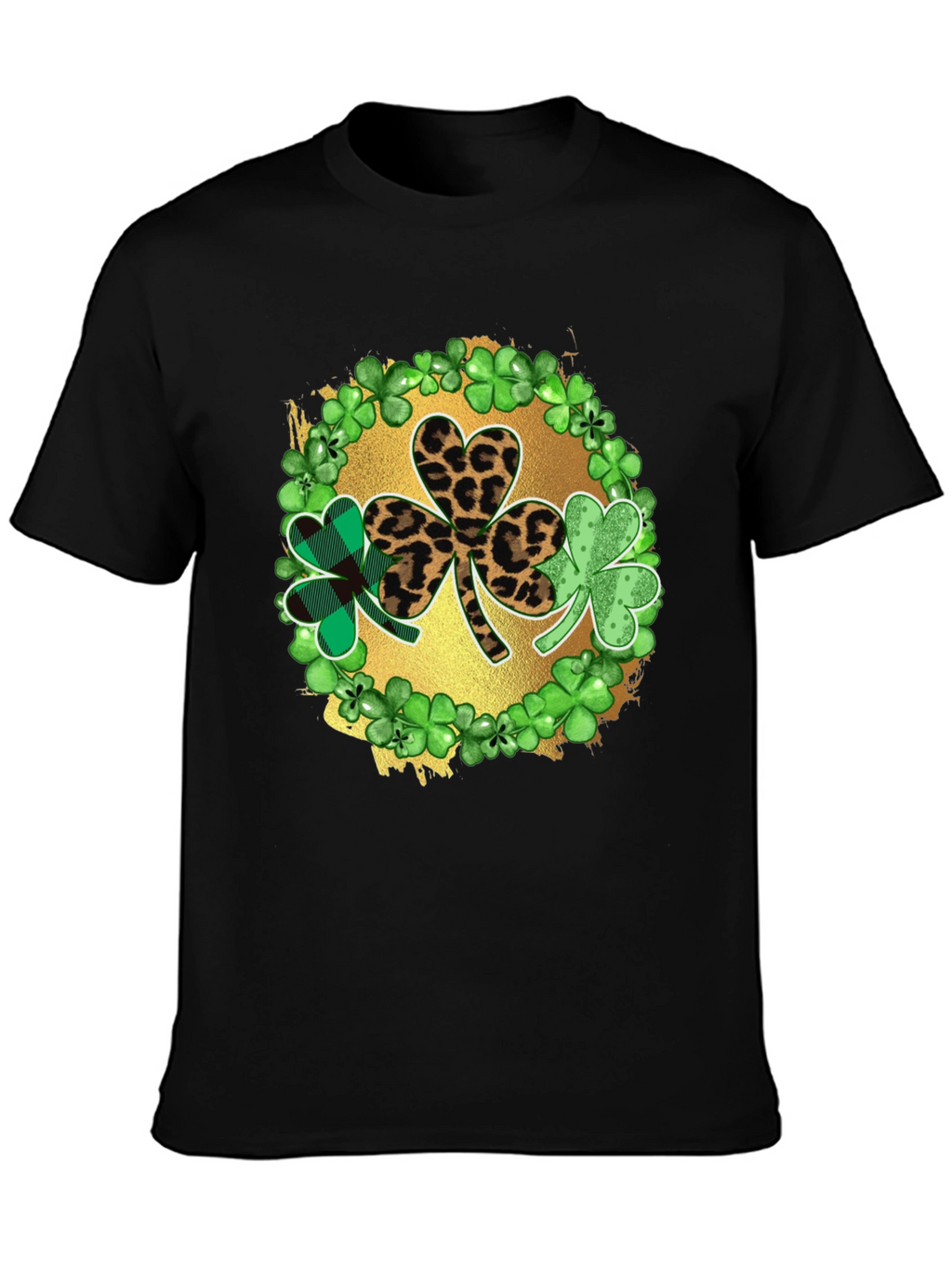 St. Patricks Day Shamrock Graphic T-Shirt