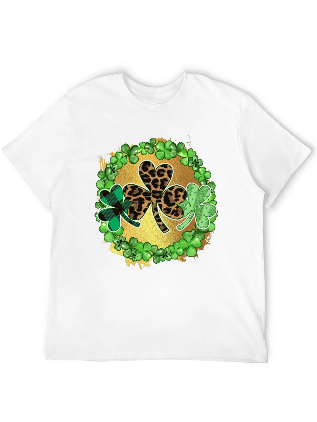 St. Patricks Day Shamrock Graphic T-Shirt