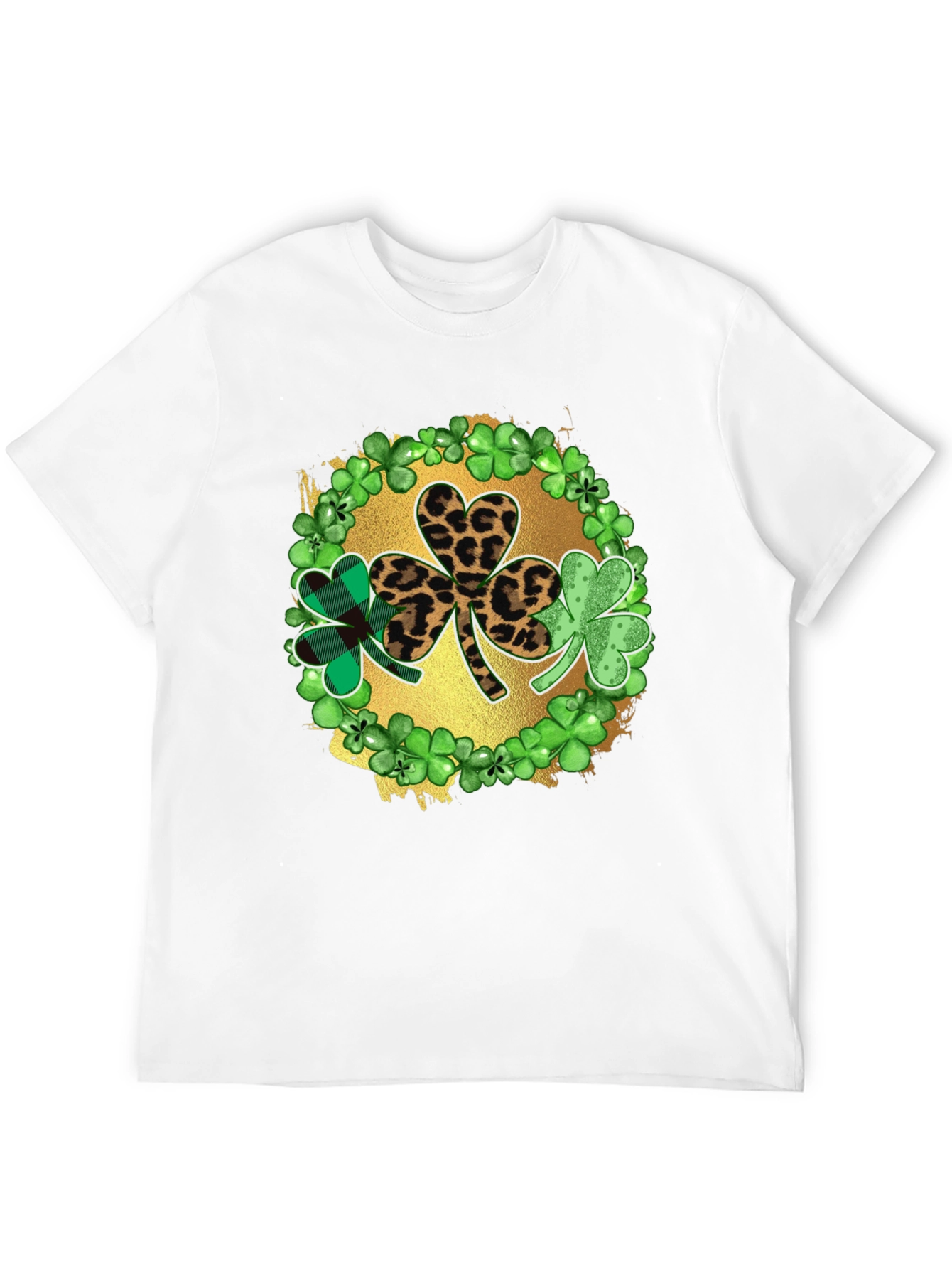 St. Patricks Day Shamrock Graphic T-Shirt