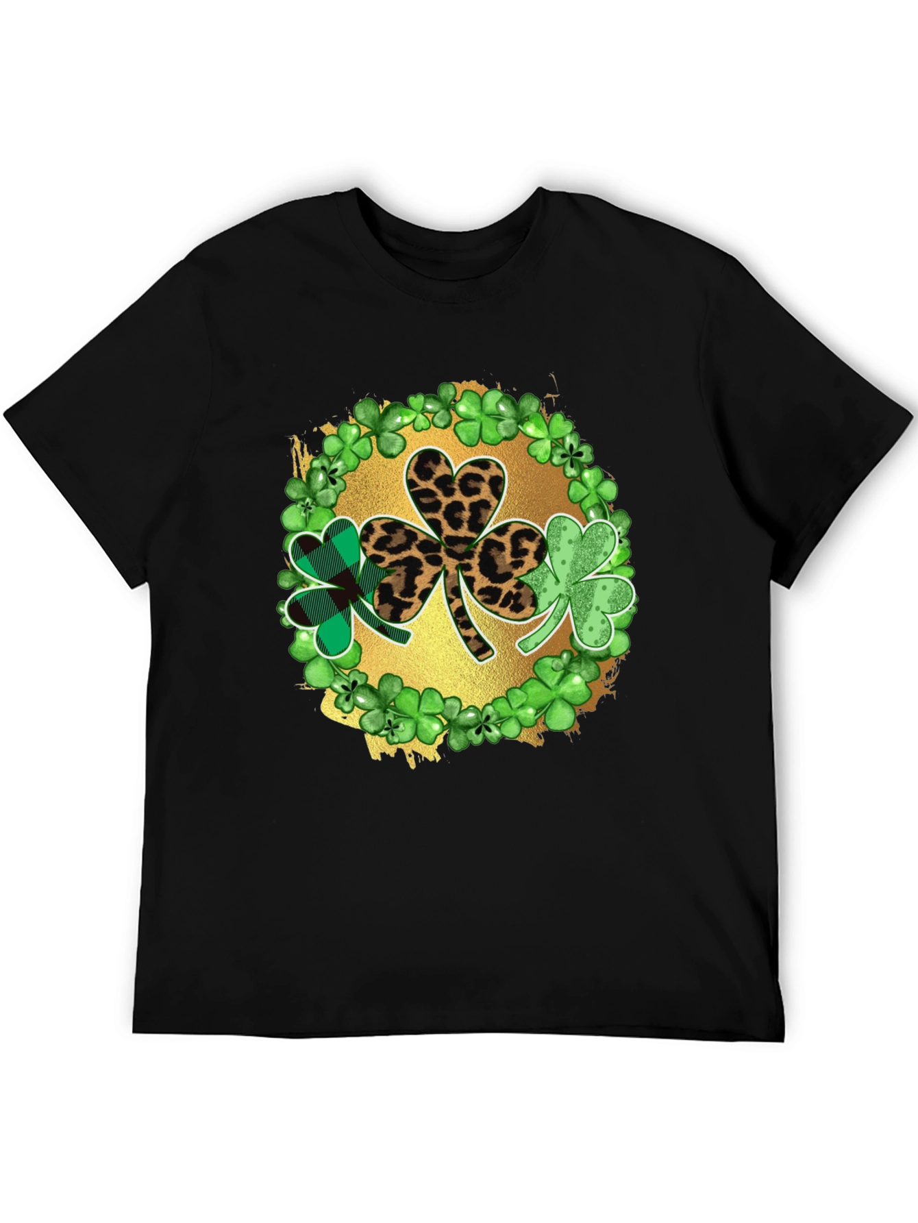 St. Patricks Day Shamrock Graphic T-Shirt
