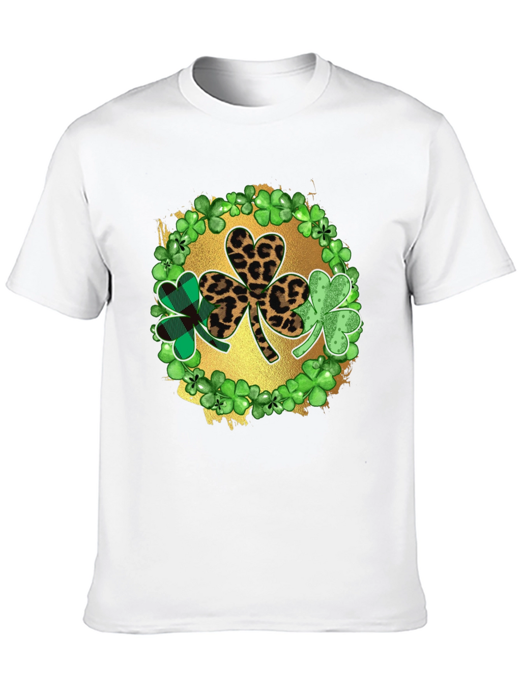 St. Patricks Day Shamrock Graphic T-Shirt