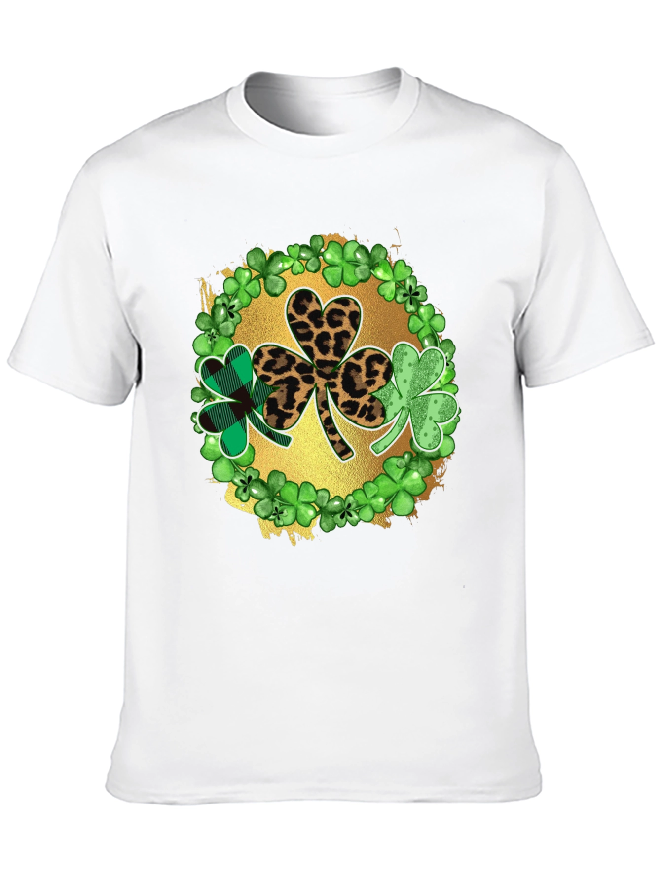 St. Patricks Day Shamrock Graphic T-Shirt