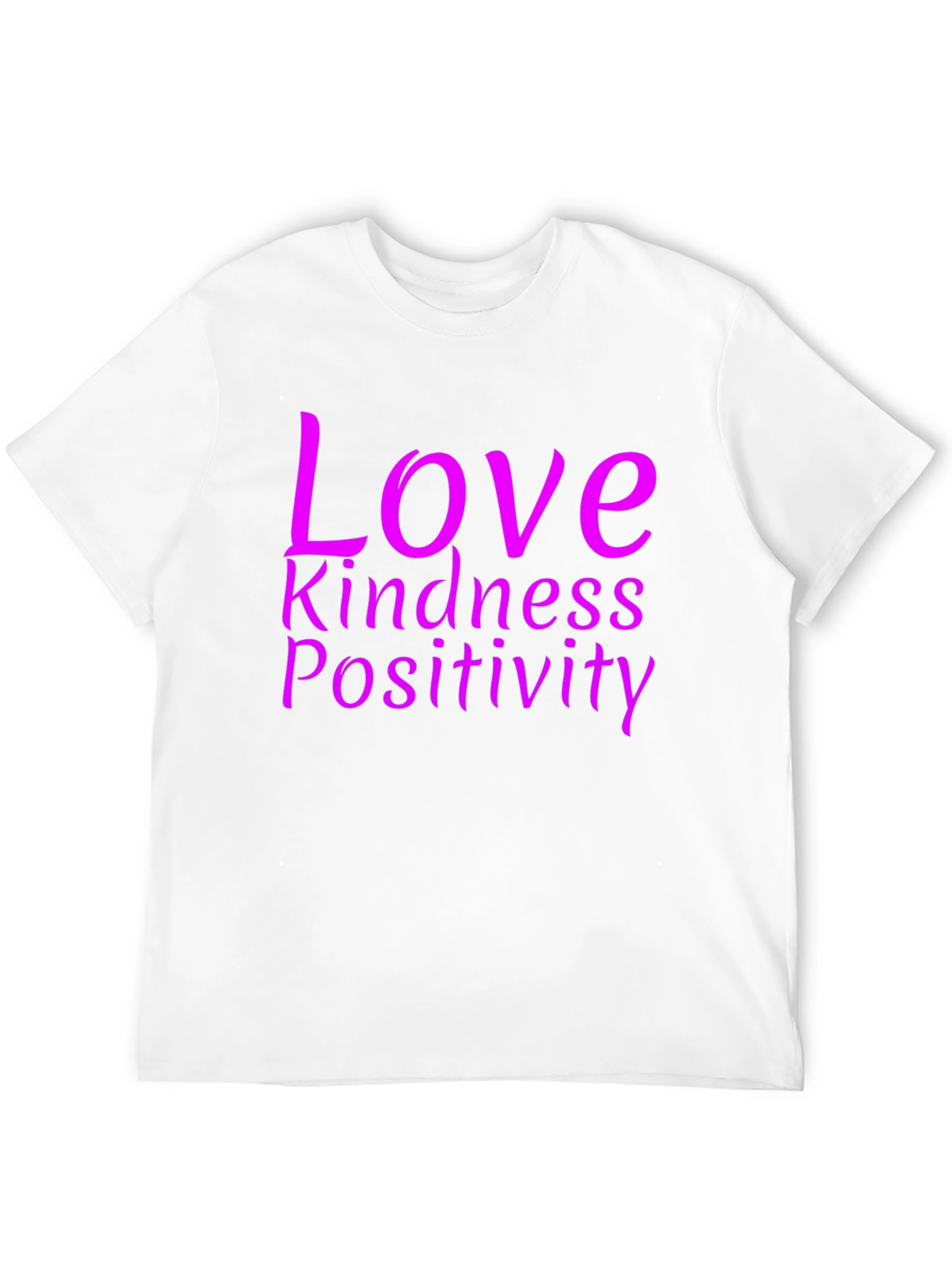 Love Kindness Positivity Graphic Tee