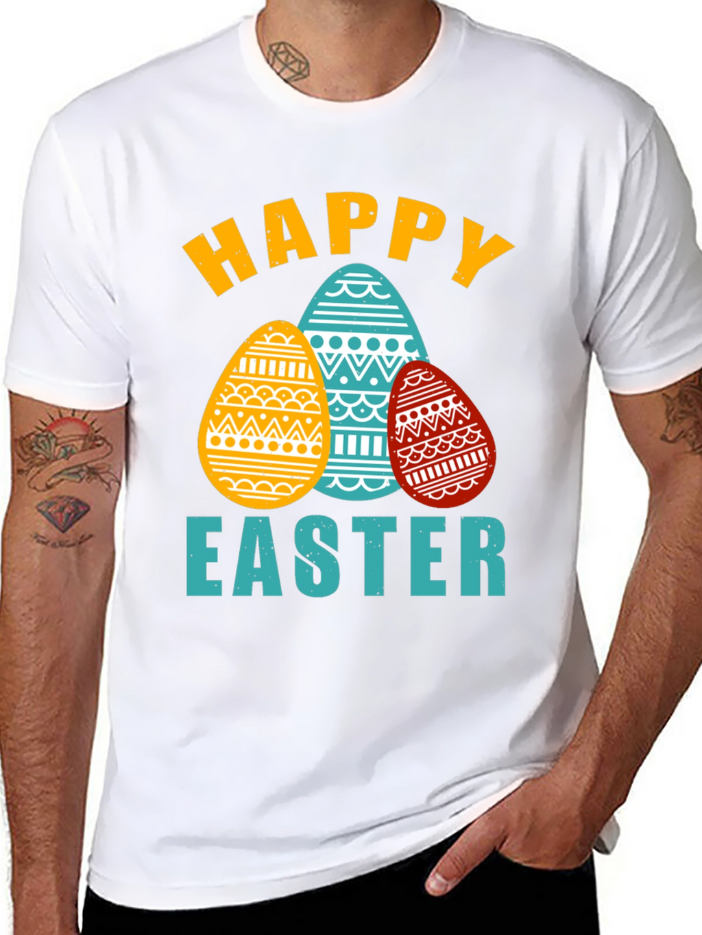 Happy Easter T-Shirt Egg Design