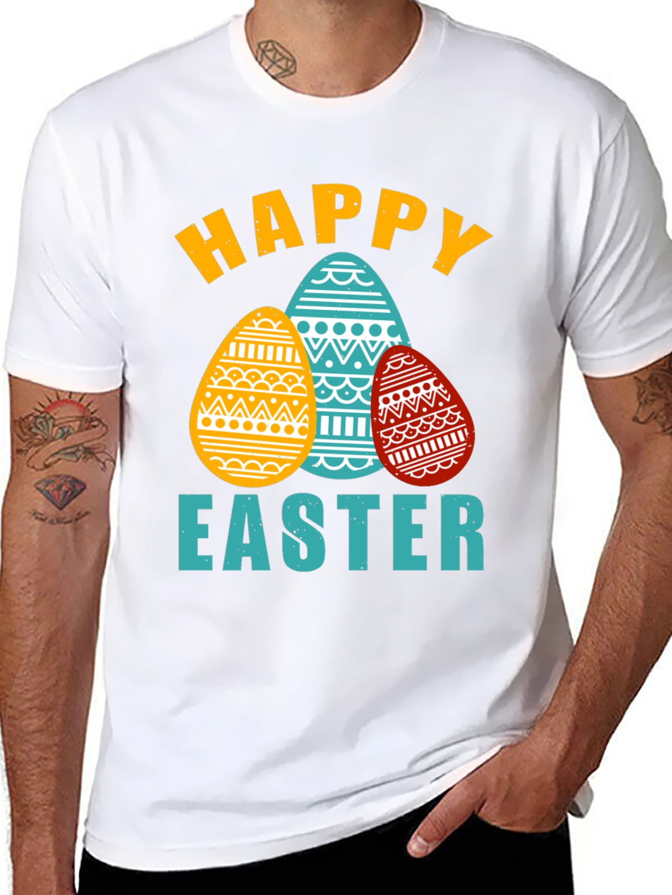 Happy Easter T-Shirt Egg Design
