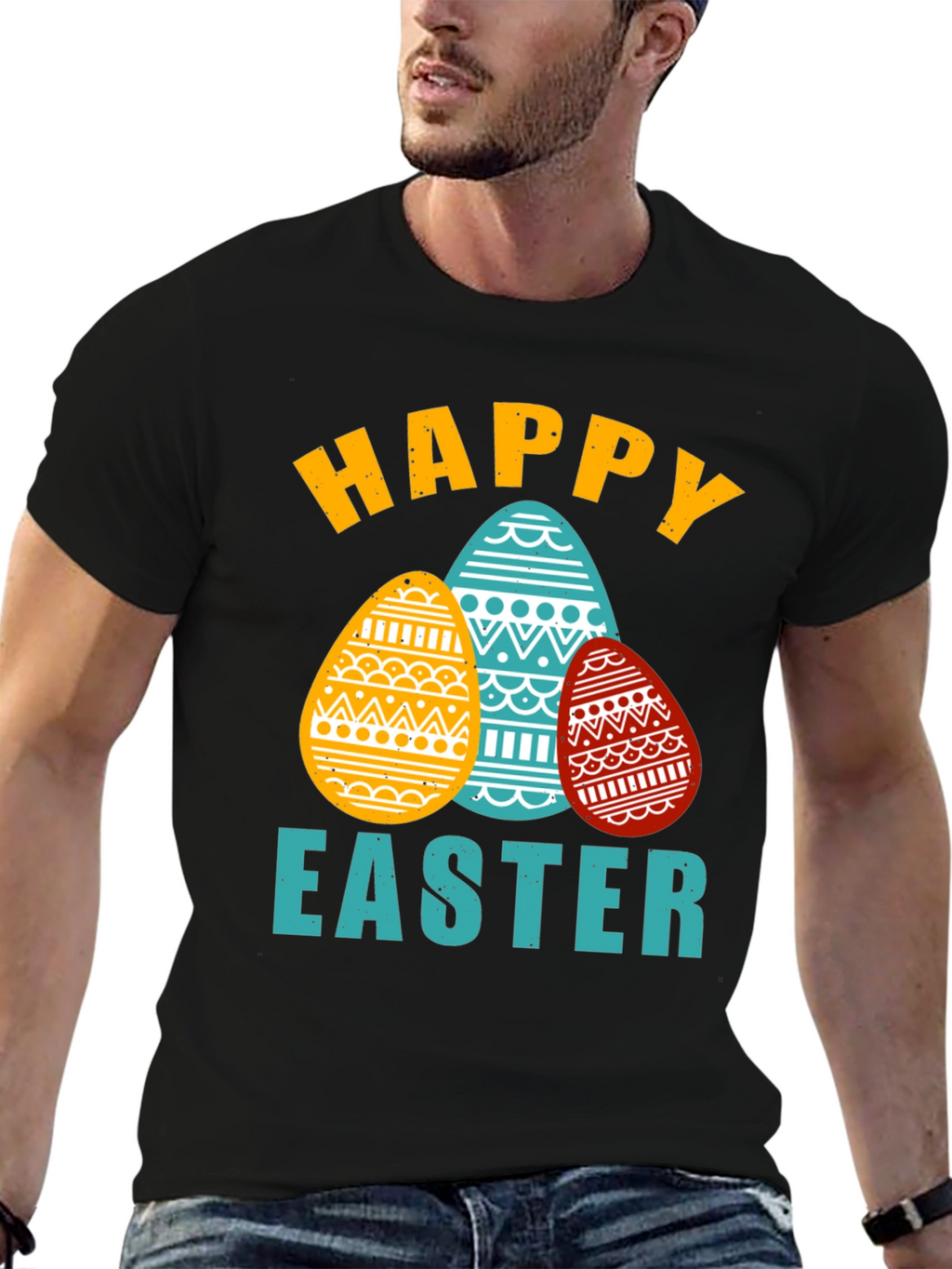 Happy Easter T-Shirt Egg Design