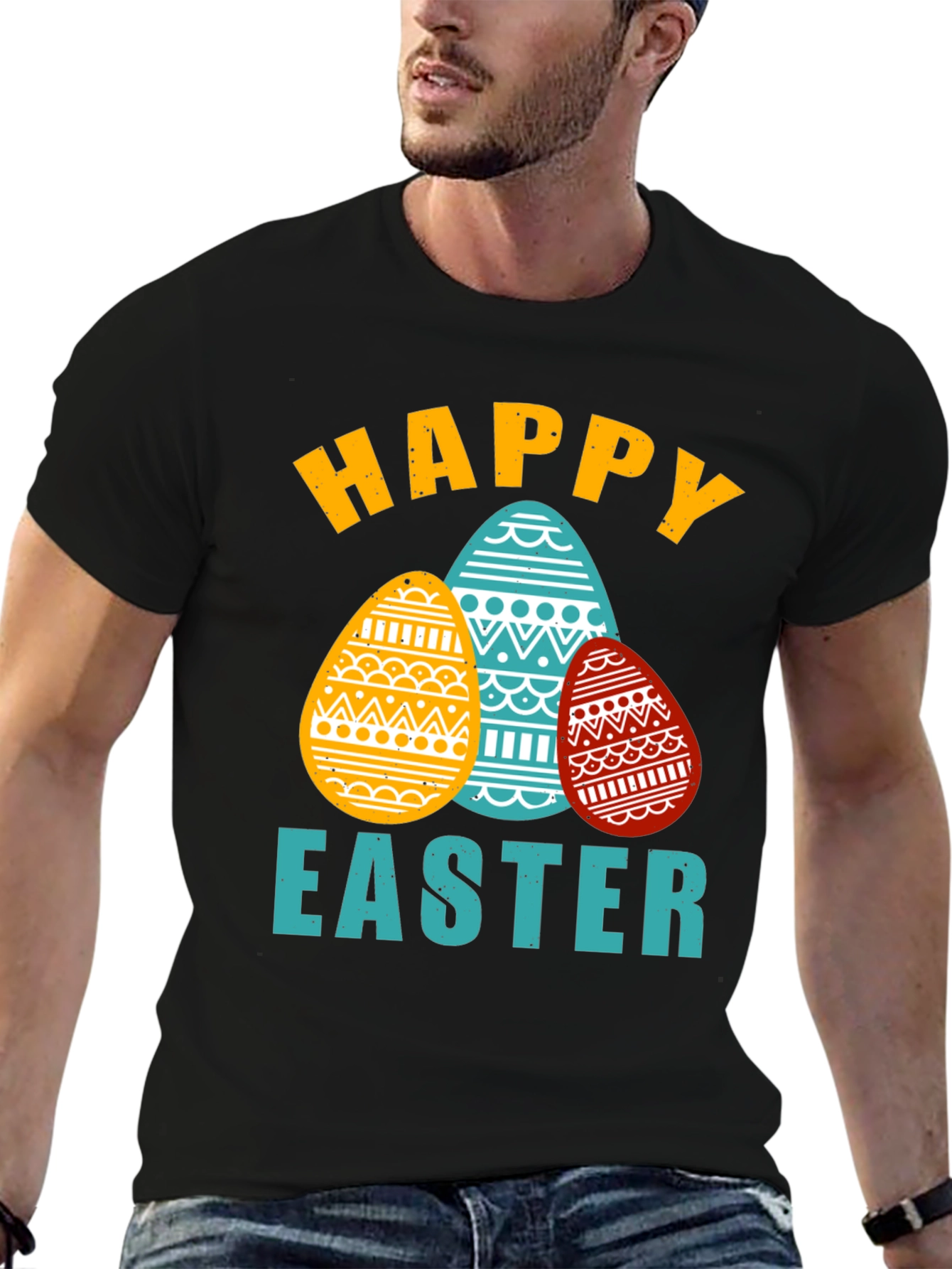 Happy Easter T-Shirt Egg Design