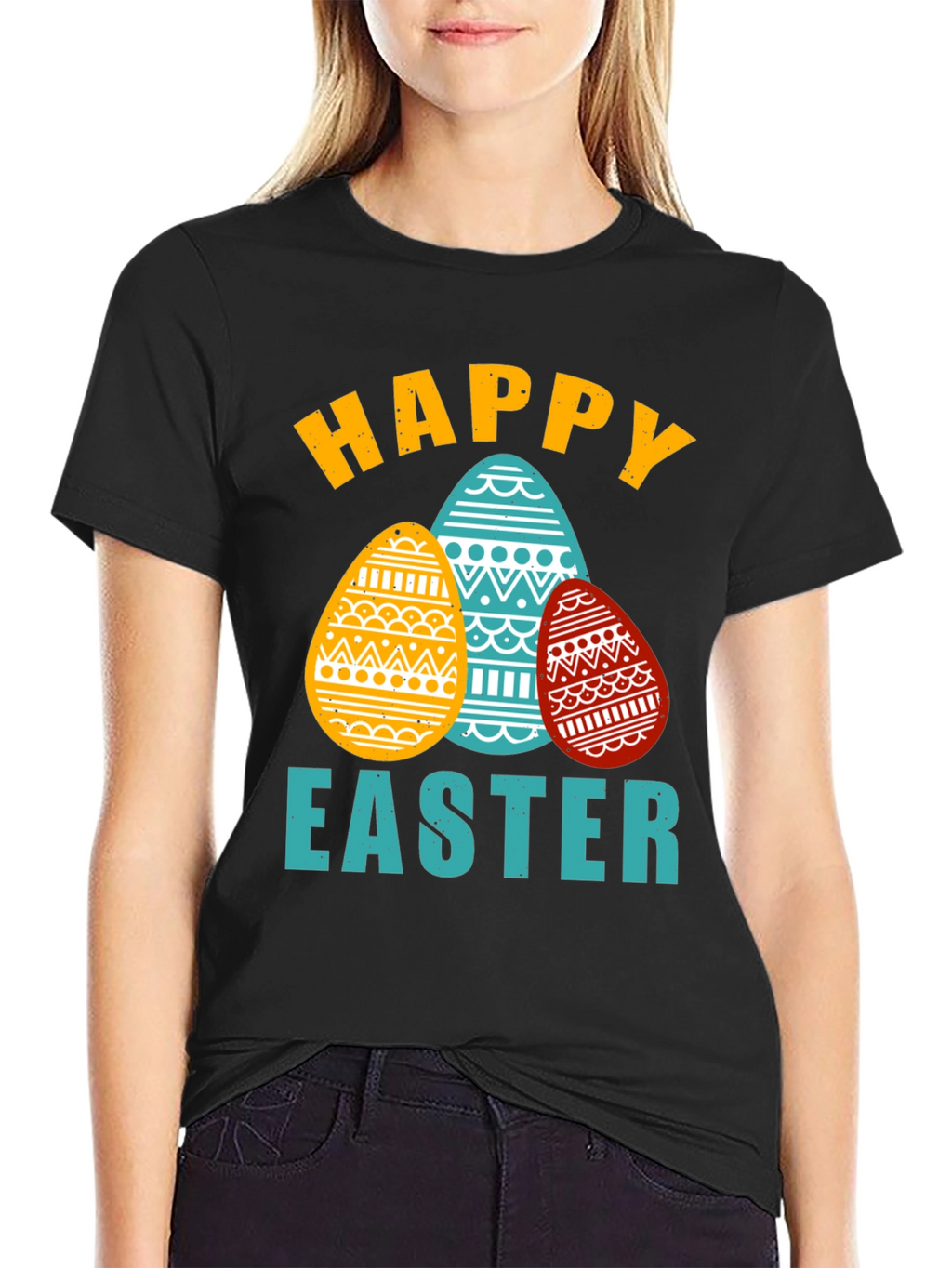 Happy Easter T-Shirt Egg Design