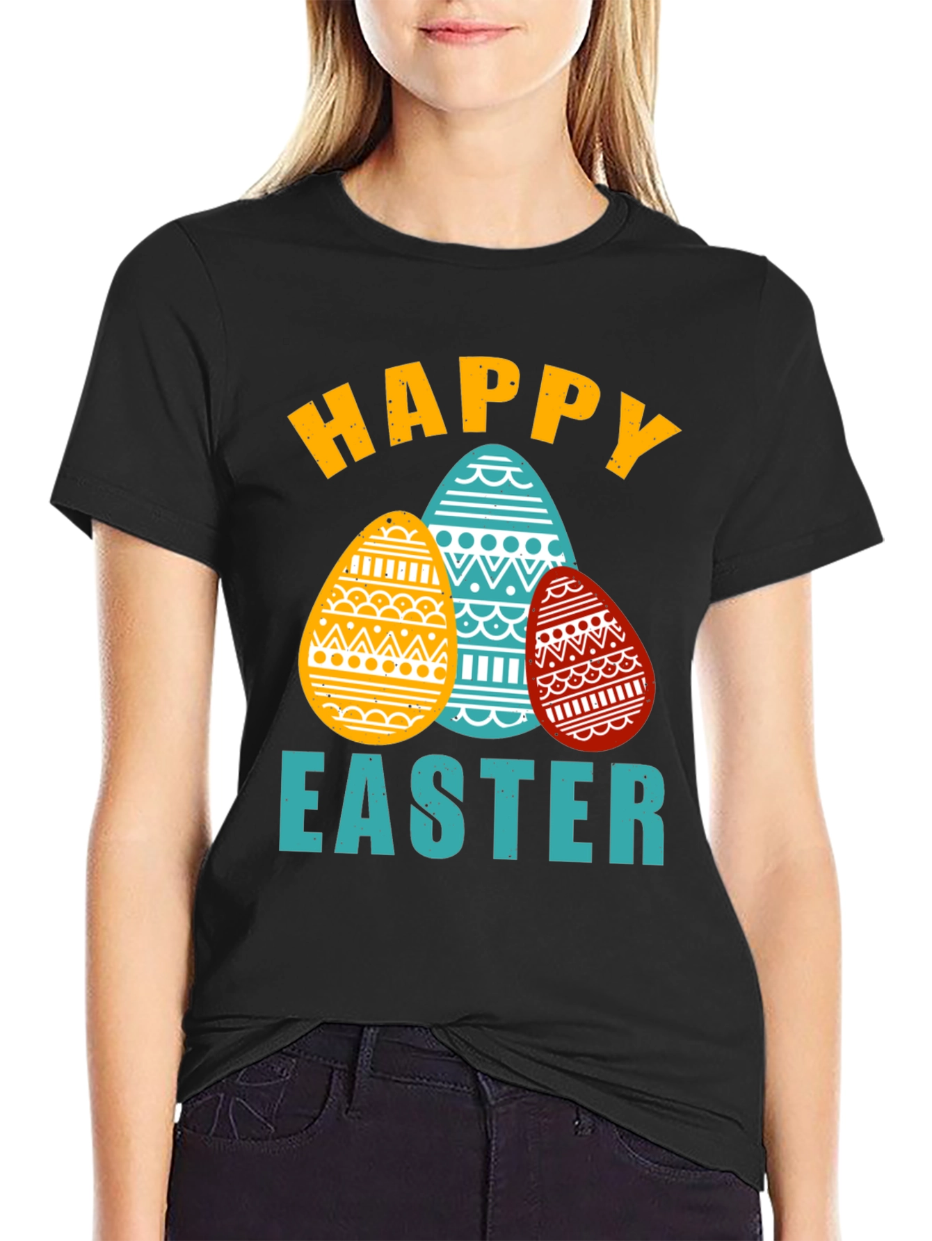Happy Easter T-Shirt Egg Design
