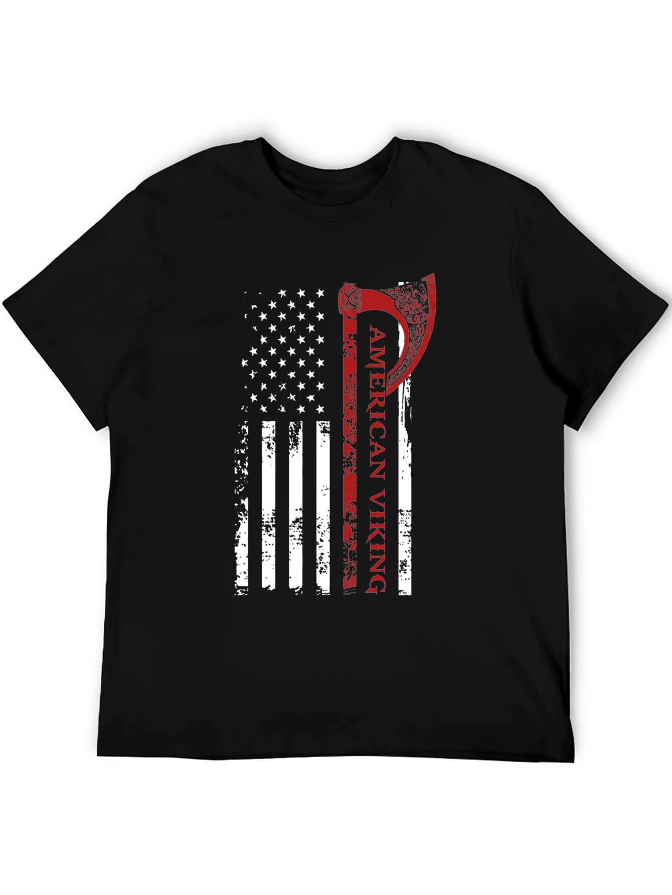 American Viking Flag Graphic T-Shirt