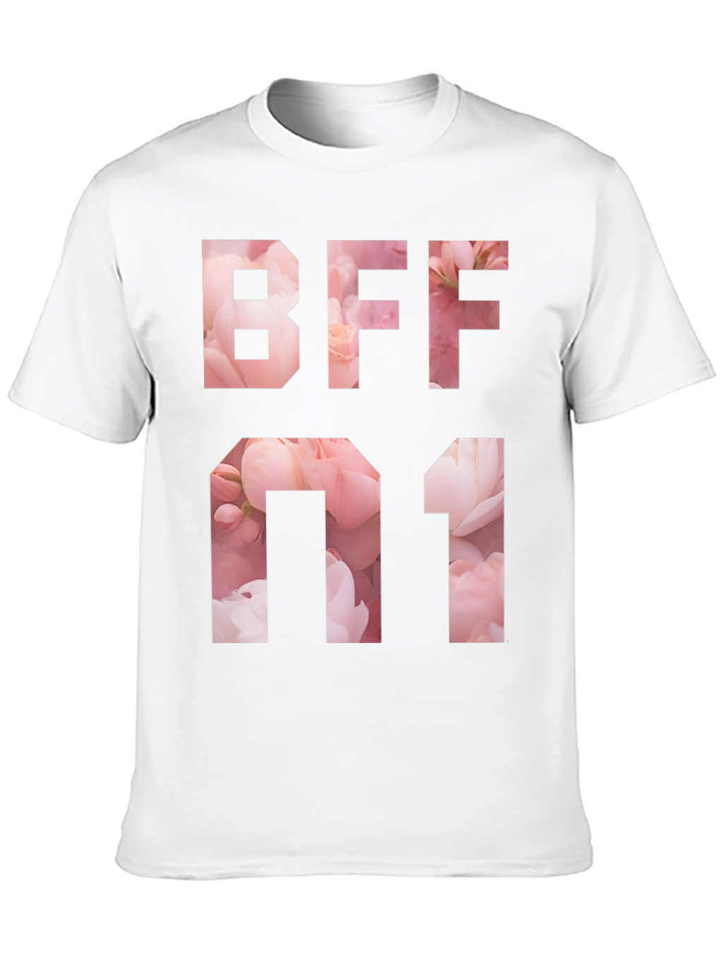 BFF Number One Floral T-Shirt