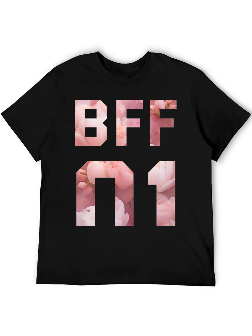 BFF Number One Floral T-Shirt