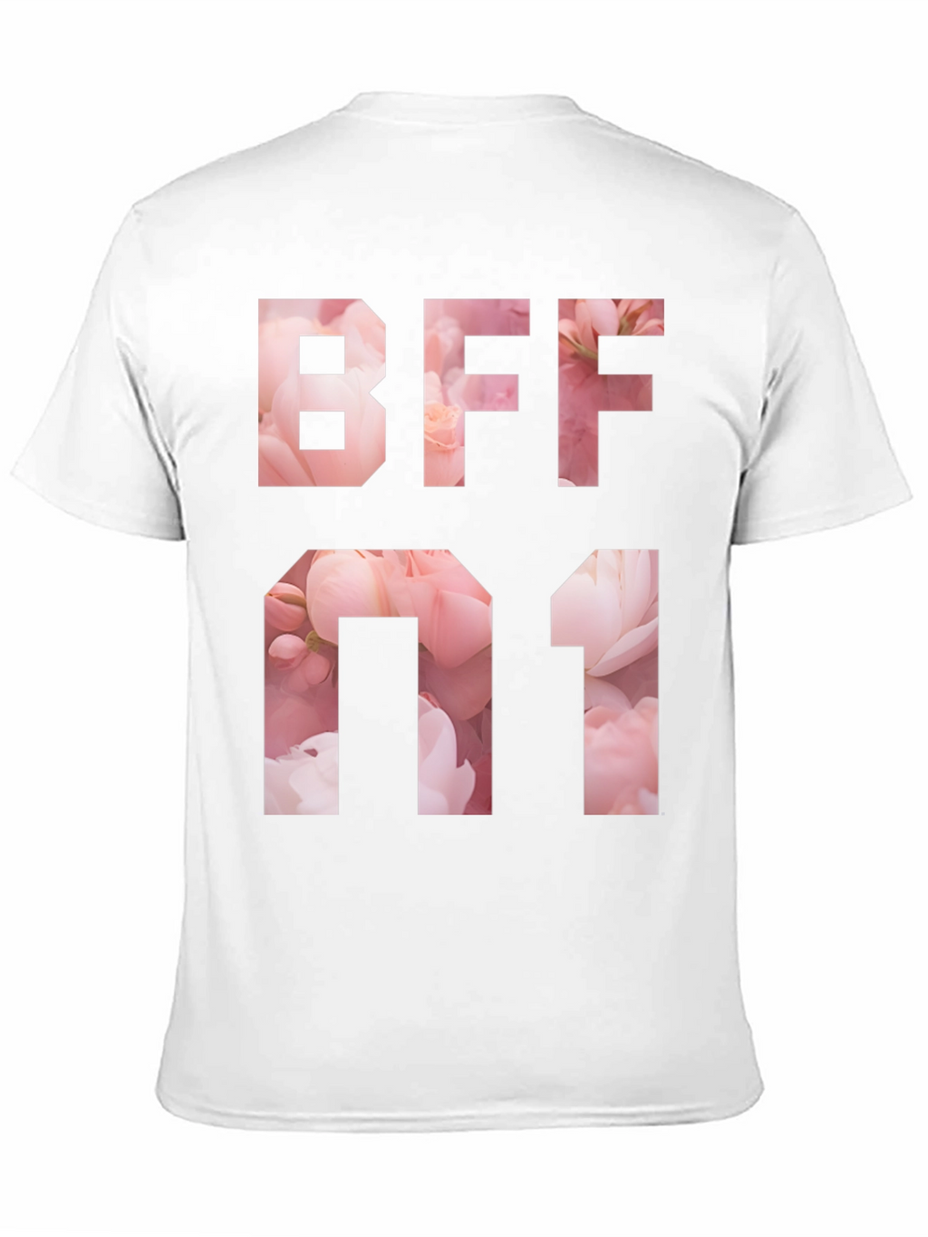 BFF Number One Floral T-Shirt