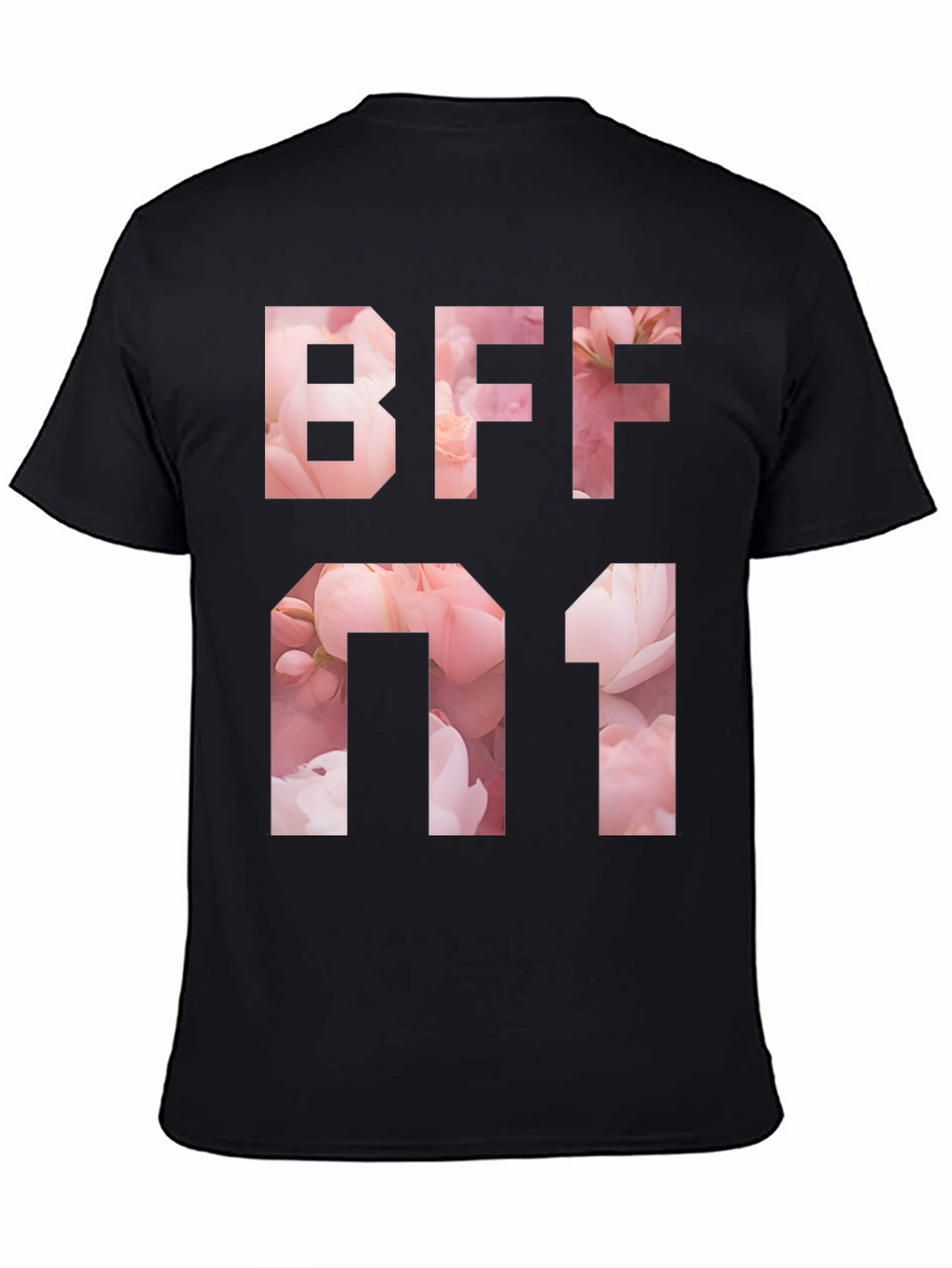 BFF Number One Floral T-Shirt