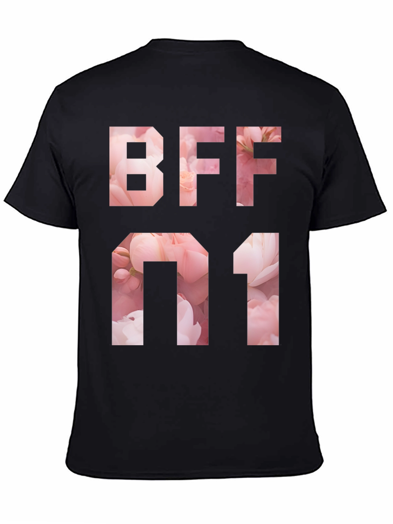 BFF Number One Floral T-Shirt